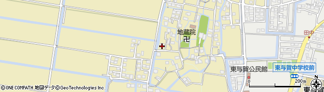 佐賀県佐賀市東与賀町大字飯盛952周辺の地図