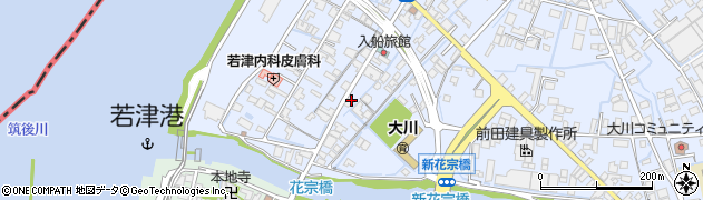 福岡県大川市向島2651周辺の地図