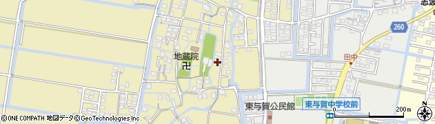 佐賀県佐賀市東与賀町大字飯盛1125周辺の地図