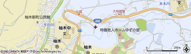 長崎県佐世保市上柚木町2476周辺の地図