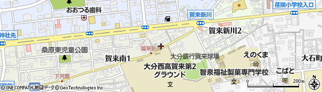 有限会社野津原タクシー周辺の地図