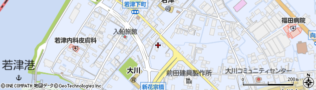 福岡県大川市向島1928周辺の地図