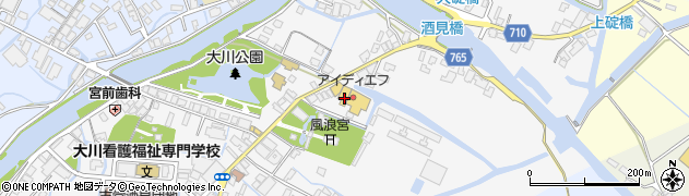 福岡県大川市酒見759周辺の地図