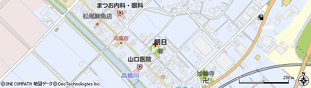 佐賀県武雄市朝日町大字甘久2299周辺の地図