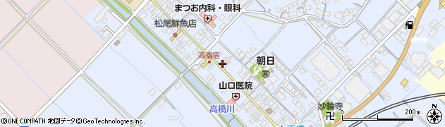 佐賀県武雄市朝日町大字甘久1895周辺の地図