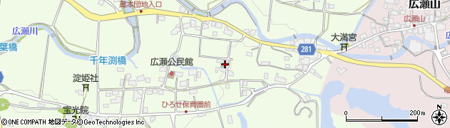 佐賀県西松浦郡有田町広瀬572周辺の地図