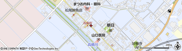 佐賀県武雄市朝日町大字甘久1892周辺の地図