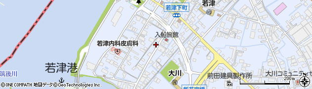 福岡県大川市向島2649周辺の地図