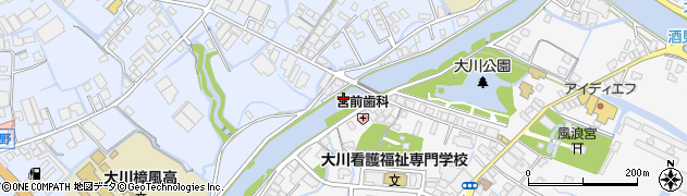 江の津橋周辺の地図