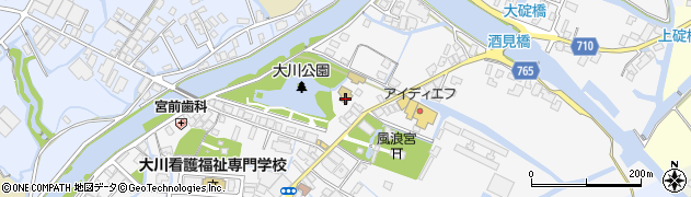 福岡県大川市酒見780周辺の地図
