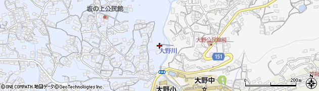 長崎県佐世保市原分町周辺の地図