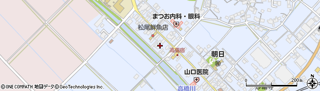 佐賀県武雄市朝日町大字甘久1855周辺の地図
