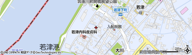 福岡県大川市向島2567周辺の地図