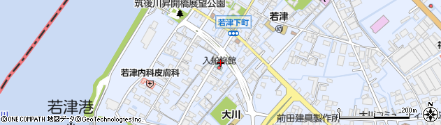 福岡県大川市向島2657周辺の地図