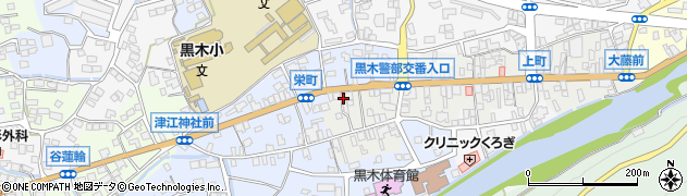 福岡県八女市黒木町黒木130周辺の地図