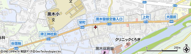 福岡県八女市黒木町黒木128周辺の地図