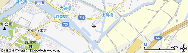 福岡県大川市酒見919周辺の地図