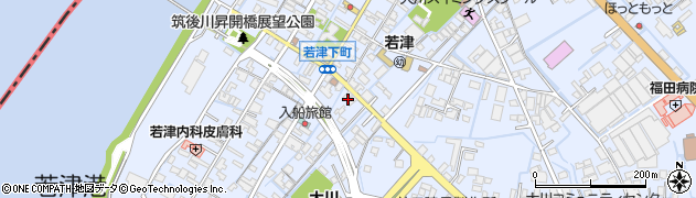 福岡県大川市向島2644周辺の地図