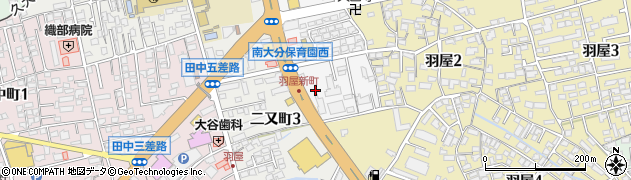 ＡＵＢＥＨＡＩＲ羽屋新町周辺の地図