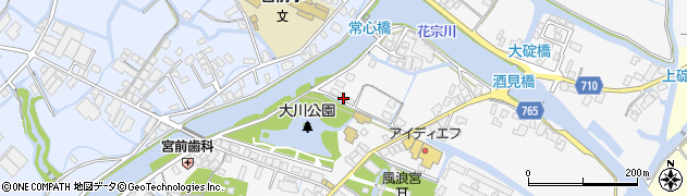 福岡県大川市酒見789周辺の地図