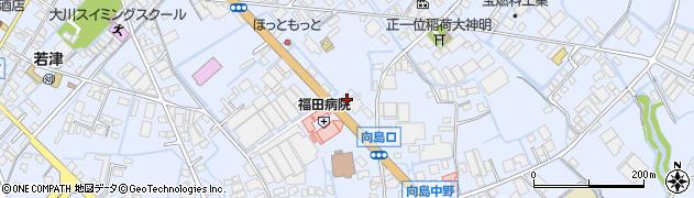 株式会社お仏壇の大川　物流センター周辺の地図