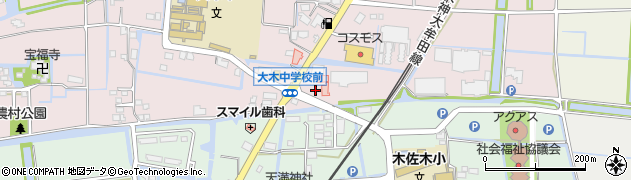 タイヨードー薬局三潴店周辺の地図