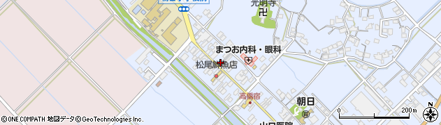佐賀県武雄市朝日町大字甘久1829周辺の地図