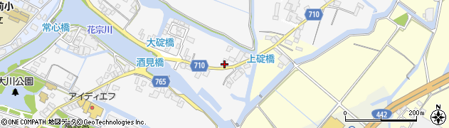 福岡県大川市酒見926周辺の地図