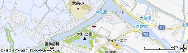 福岡県大川市酒見797周辺の地図