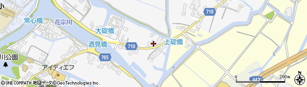 福岡県大川市酒見928周辺の地図