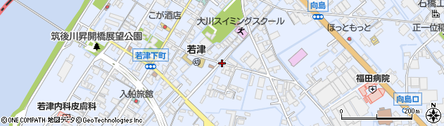 福岡県大川市向島2065周辺の地図