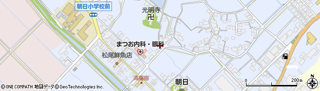佐賀県武雄市朝日町大字甘久2681周辺の地図