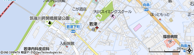 福岡県大川市向島2064周辺の地図