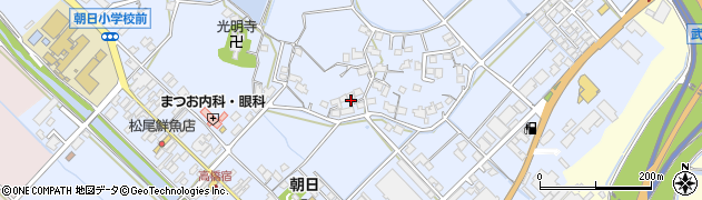 佐賀県武雄市朝日町大字甘久2441周辺の地図