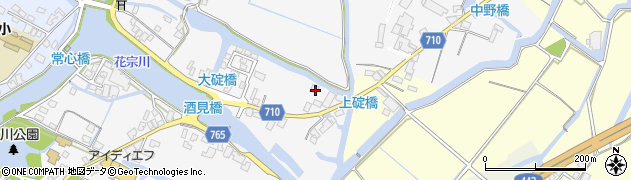 福岡県大川市酒見926-4周辺の地図