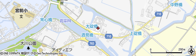 福岡県大川市酒見954周辺の地図