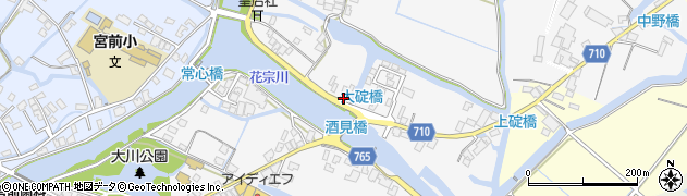 福岡県大川市酒見964周辺の地図