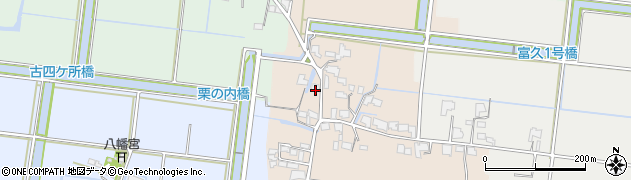 福岡県筑後市富久749周辺の地図