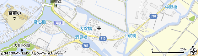 福岡県大川市酒見943周辺の地図