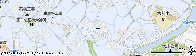 福岡県大川市向島938周辺の地図
