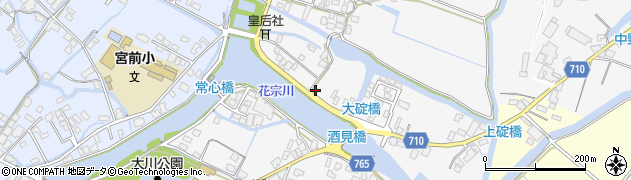 福岡県大川市酒見912周辺の地図
