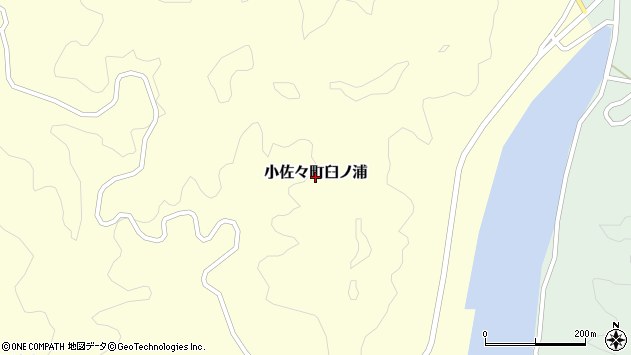 〒857-0403 長崎県佐世保市小佐々町臼ノ浦の地図