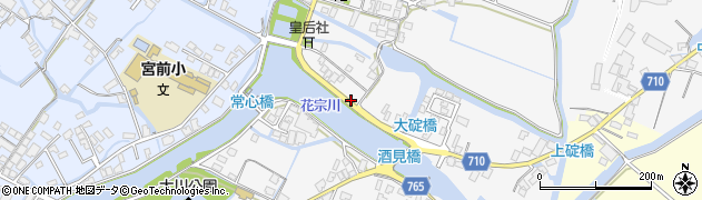 福岡県大川市酒見1066周辺の地図
