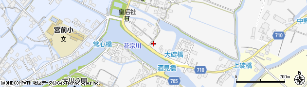 福岡県大川市酒見985周辺の地図