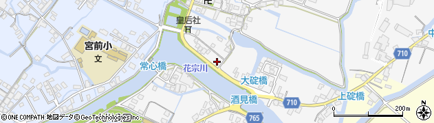 福岡県大川市酒見996周辺の地図