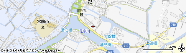 福岡県大川市酒見1002周辺の地図