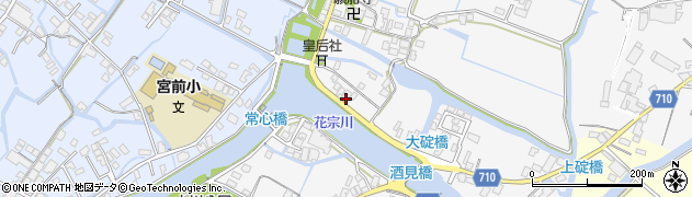 福岡県大川市酒見1008周辺の地図