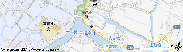 福岡県大川市酒見1018周辺の地図