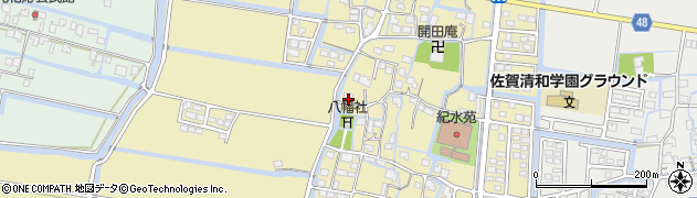 佐賀県佐賀市東与賀町大字飯盛1035周辺の地図