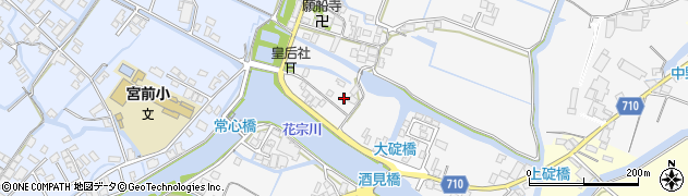 福岡県大川市酒見989周辺の地図